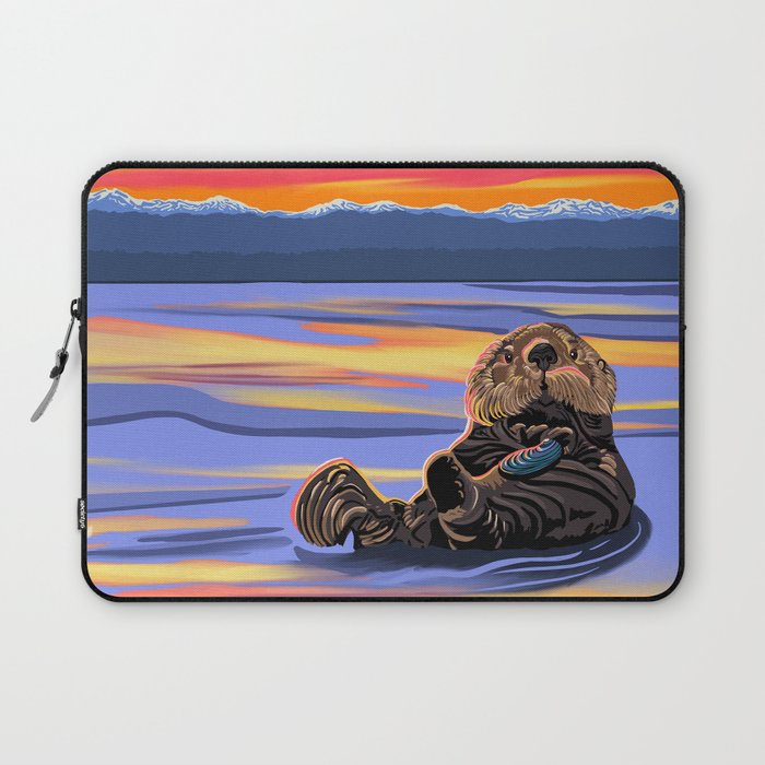 Otter - The cute Sea Monkey Laptop Sleeve