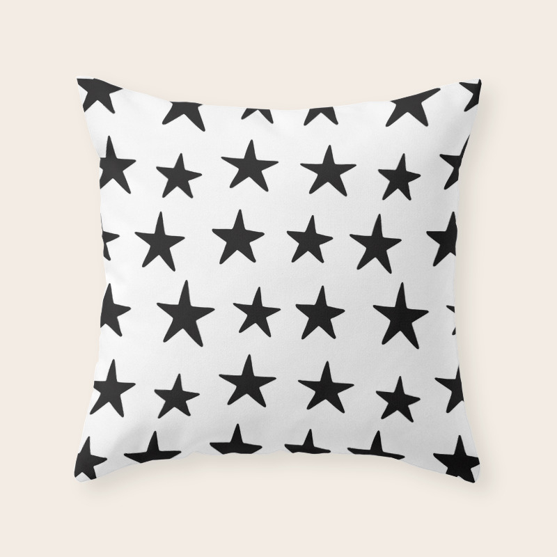 star shaped pillow pattern