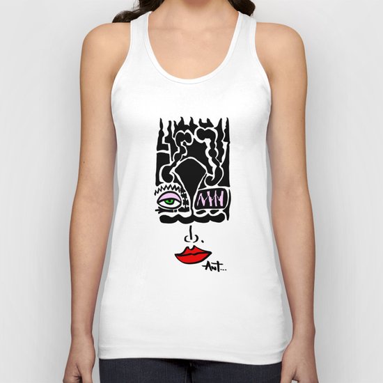 Selfie - Selfportrait - Portrait Unisex Tank Top