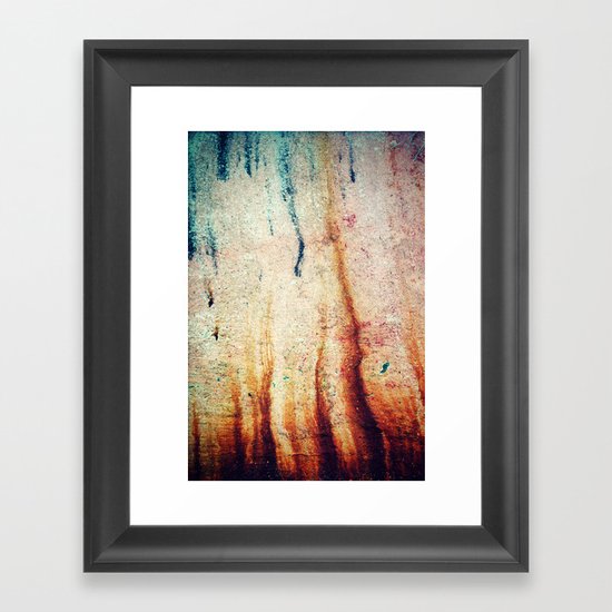 Fire vs. Water Framed Art Print