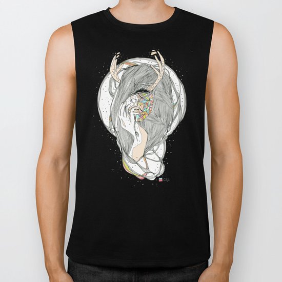 colour blind VII (season of the witch) Biker Tank