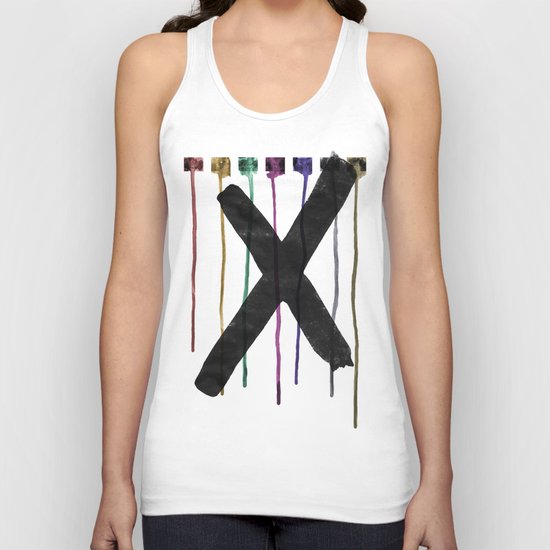 The Taciturn. Unisex Tank Top