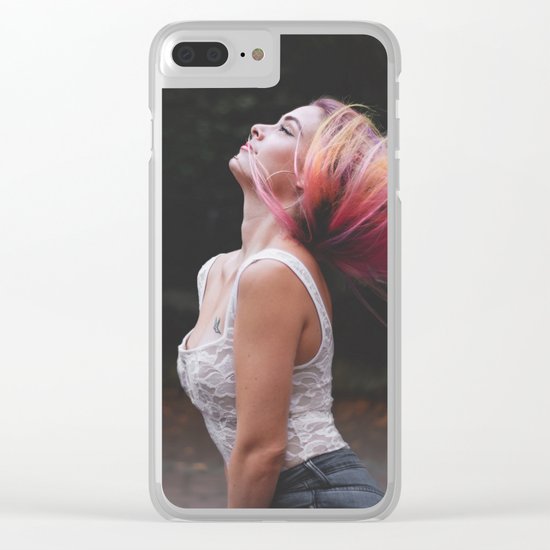 Enjoy Life #girl #adventure Clear iPhone Case