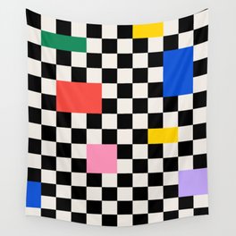 Patchwork: Bauhaus Check Edition Wall Tapestry