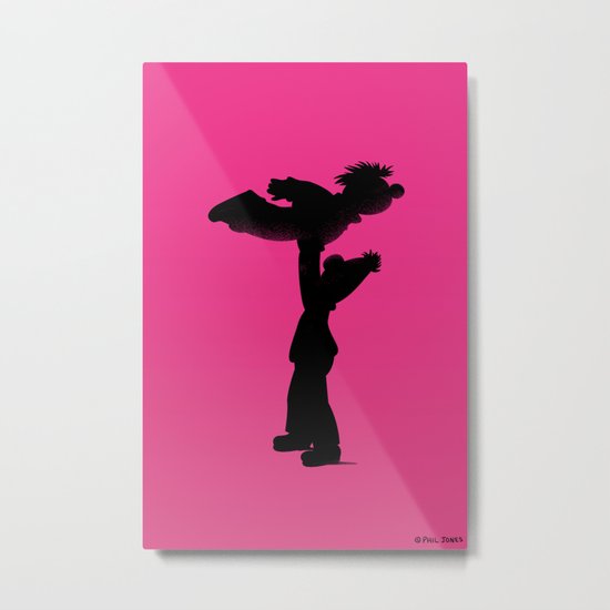 Roomie Dancing Metal Print