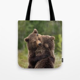 Bear hug Tote Bag