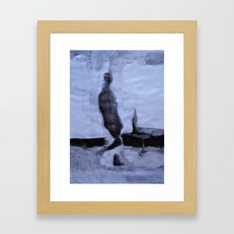 Wall alone Framed Art Print