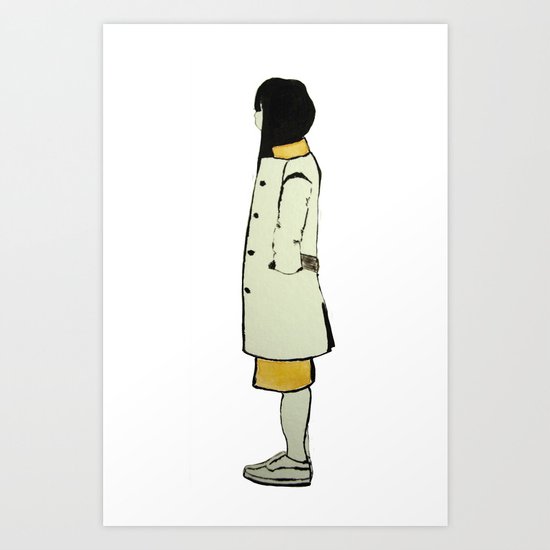 The Coat Art Print