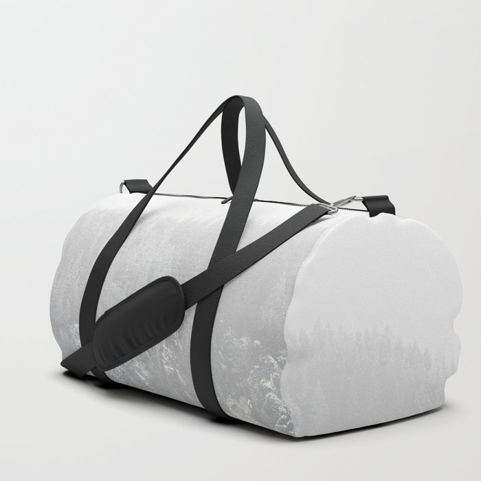 And So The Adventure Begins - Snowy Mountain Duffle Bag