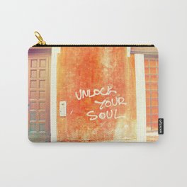 Unlock your soul Venice graffiti Carry-All Pouch
