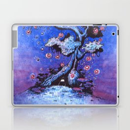 Ninja and the tree of lights Laptop Skin