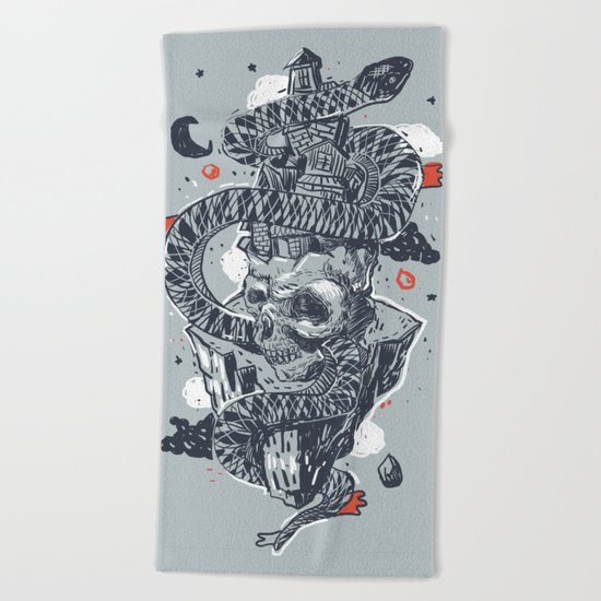 stillill Beach Towel