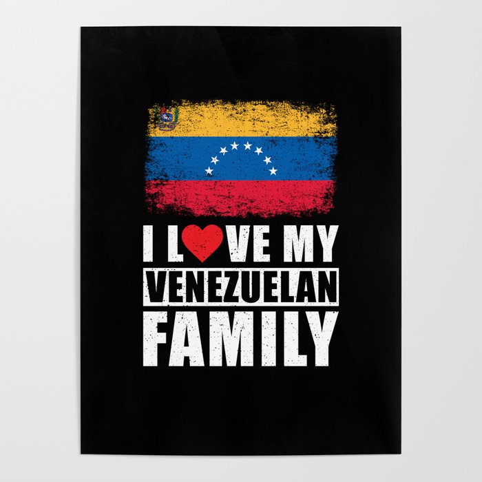 Venezuelan Family Poster