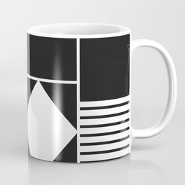 Geometric balance modern shapes composition 2 Mug