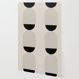 Arch, geometric modern art Wallpaper