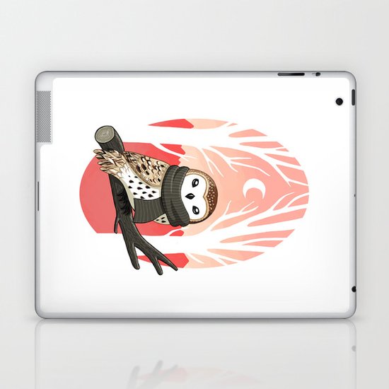 Winter Owl Laptop & iPad Skin