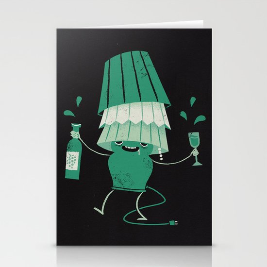 Lights Out Stationery Cards
