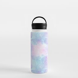 Pink Blue Pastel Galaxy Painting Water Bottle