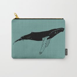 Henrietta the Humpback Whale by Seasons Kaz Sparks Carry-All Pouch