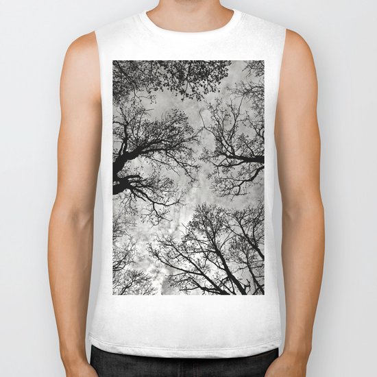 Meditative Power of Trees Biker Tank