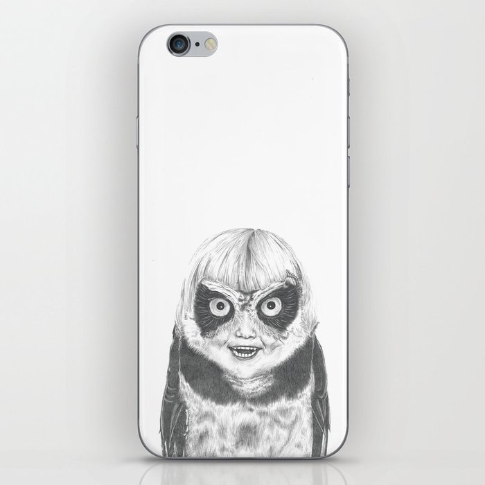 owl boy iPhone Skin
