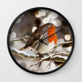 Robin Wall Clock
