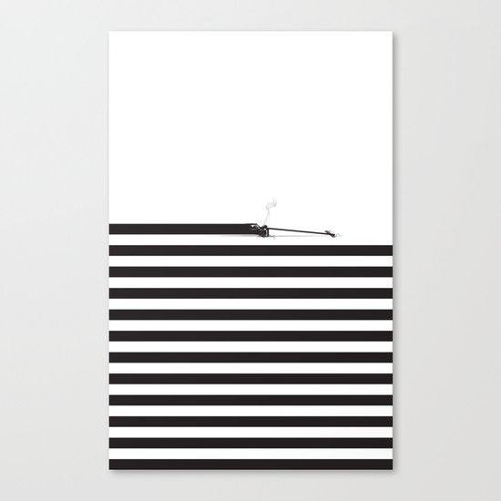 Distracted Canvas Print
