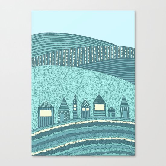 Where Seven Dwarfs Live Canvas Print