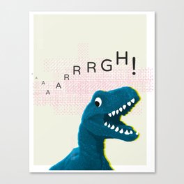 Dinosaur Run! Canvas Print