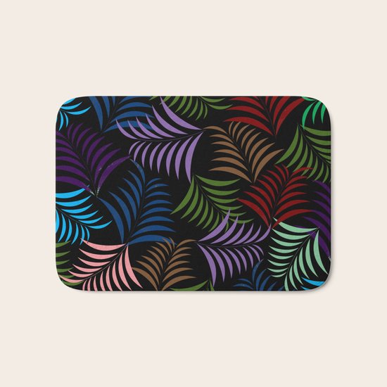 COLOR LEAF Bath Mat