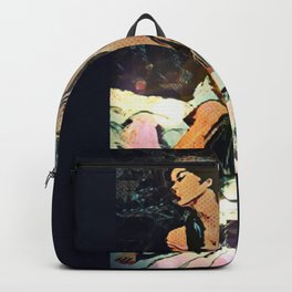 Facing Away From The Darkness Backpack