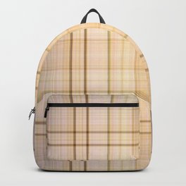 Birch bark plaid Backpack | Graphicdesign, Paper, Pastel, Cream, Bark, Natural, Plaid, Pattern, Countrystyle, Beige 