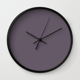 Simply Solid - Fog Grey Wall Clock