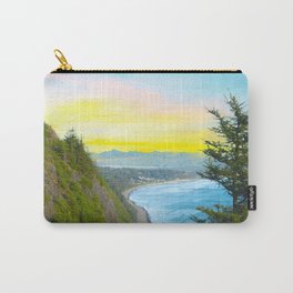 Oregon Coast Views| Sunset in the PNW | Travel Photography Carry-All Pouch
