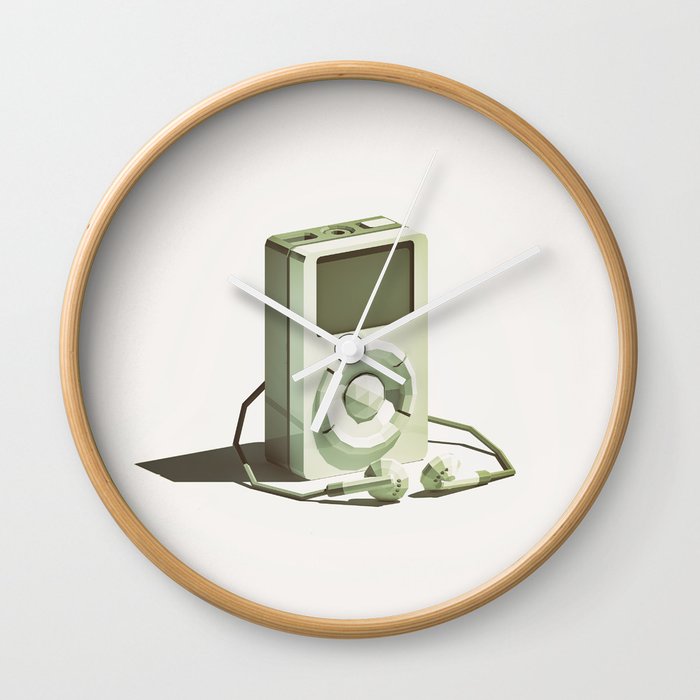 Lo-Fi goes 3D - Classic Music Player - first generation iPod Wall Clock