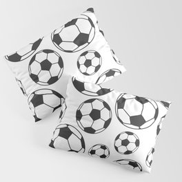 Soccer Balls Pillow Sham