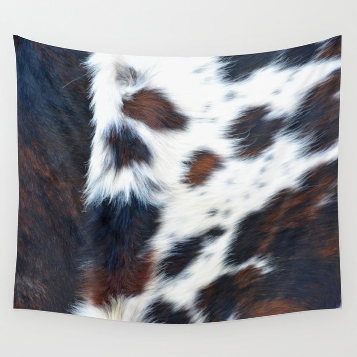 Luxury cowhide decorative print Wall Tapestry