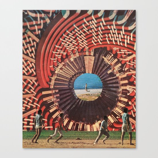welcome to the machine Canvas Print