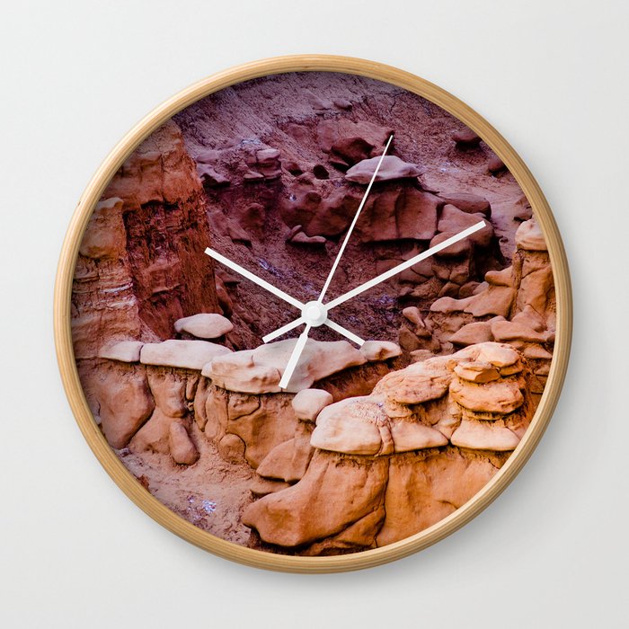 Goblin Valley Wall Clock