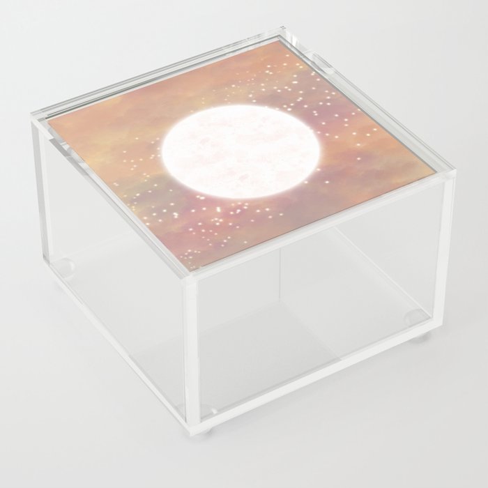 Full Moon  Acrylic Box