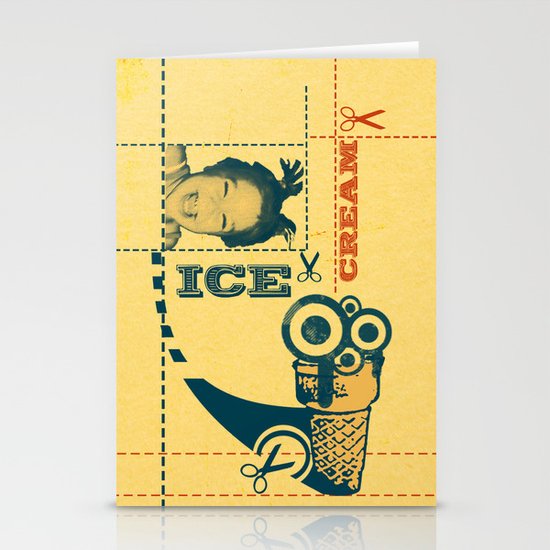 Ice Cream Stationery Cards