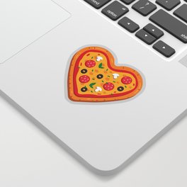 Pizza Love Sticker