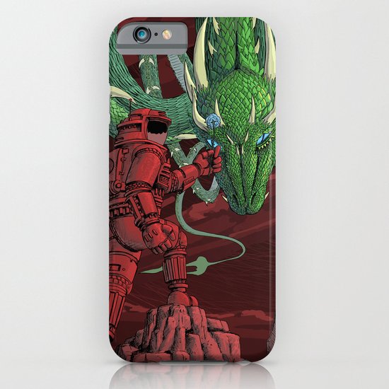 The Dragon on Mars iPhone & iPod Case