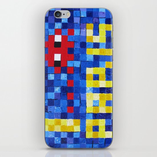 I Space Invader Paris iPhone & iPod Skin