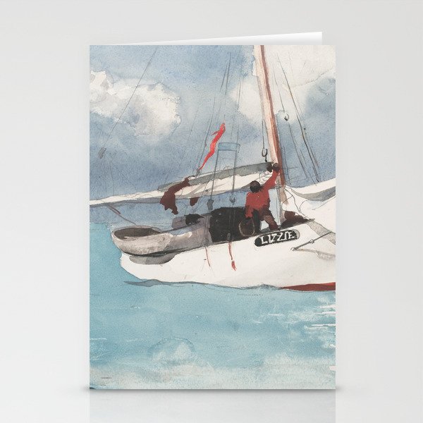 Fishing Boats, Key West Stationery Cards