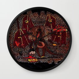 Chillin Demon Wall Clock