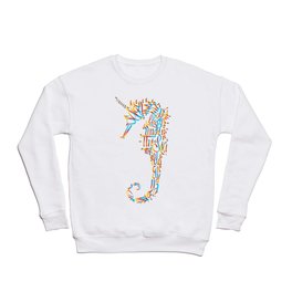 Unicorn Seahorse Crewneck Sweatshirt