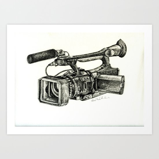 Sony HVR-V1U Art Print