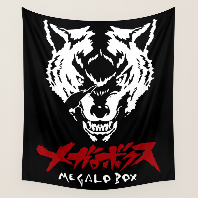Megalo Box Junk Dog Wall Tapestry By Mirrortab Society6