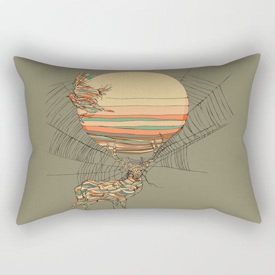 The Haunting Idle Rectangular Pillow
